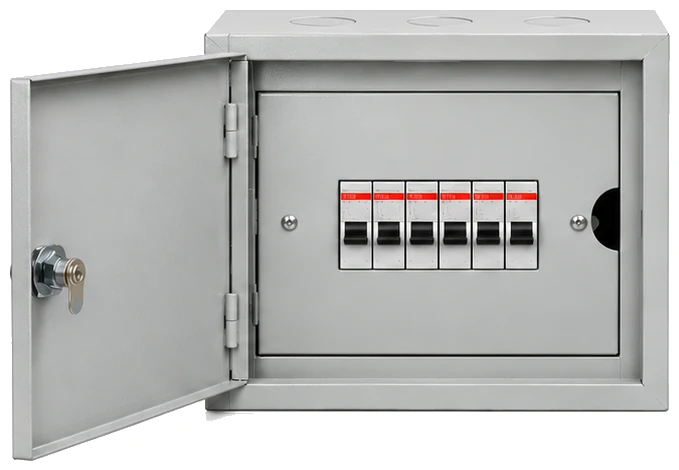 Distribution box · Ferrum Series TPN Double Door Distribution Box · 6 Way