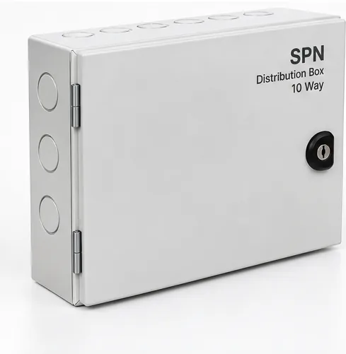 Distribution box · SPN Double Door Distribution Box · 10 Way