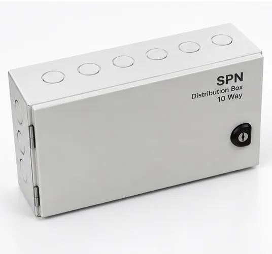 Distribution box · SPN Double Door Distribution Box · 10 Way