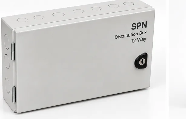 Distribution box · SPN Double Door Distribution Box · 12 Way
