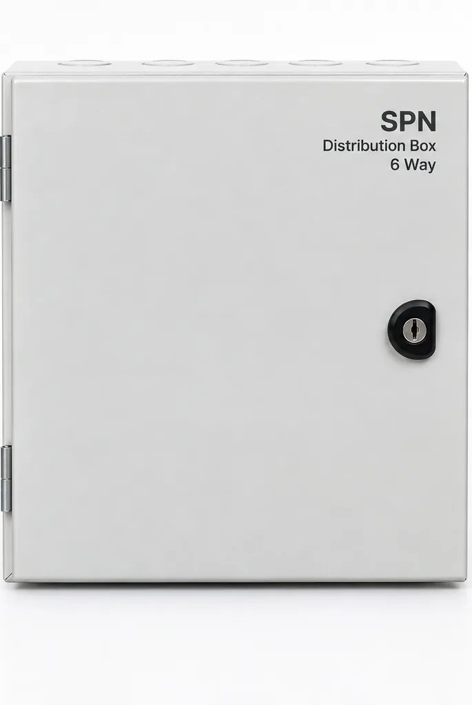 Distribution box · 6 way