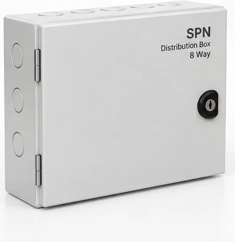 Distribution box · SPN Double Door Distribution Box · 8 Way