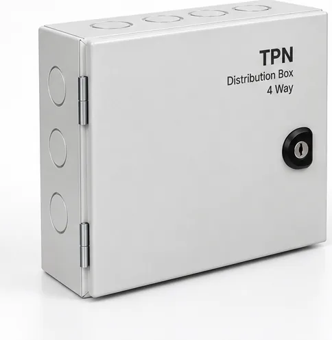 Distribution box · TPN Double Door Distribution Box · 4 Way