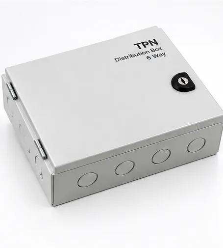 Distribution box · TPN Double Door Distribution Box · 6 Way