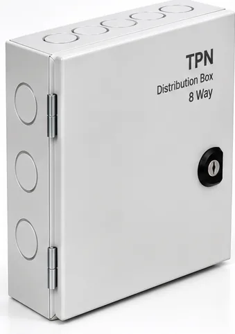 Distribution box · TPN Double Door Distribution Box · 8 Way