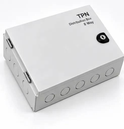 Distribution box · TPN Double Door Distribution Box · 8 Way